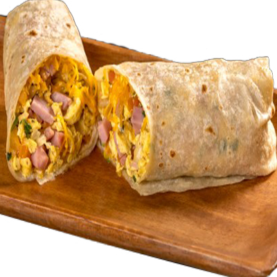 Breakfast (Ham) Burrito